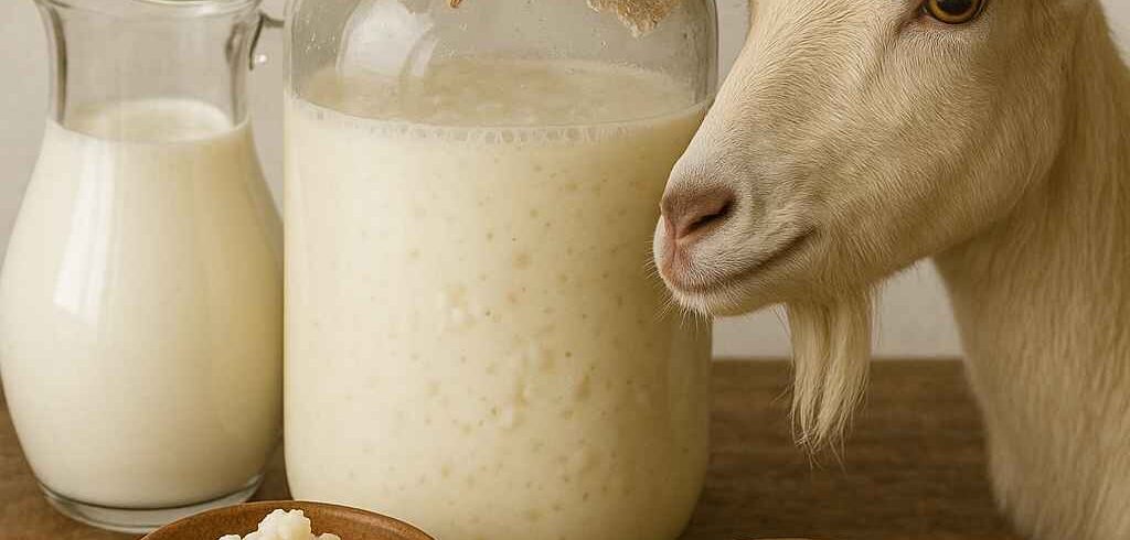 Kefir susu kambing